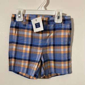 Janie and Jackie Plaid Toddler Shorts SZ 2T
